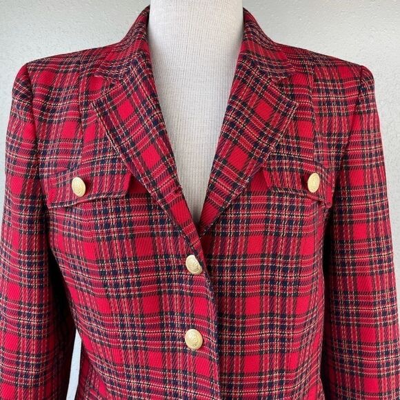 NWT Pendleton Wool Knockabouts Blazer Size 10 - Picture 2 of 8